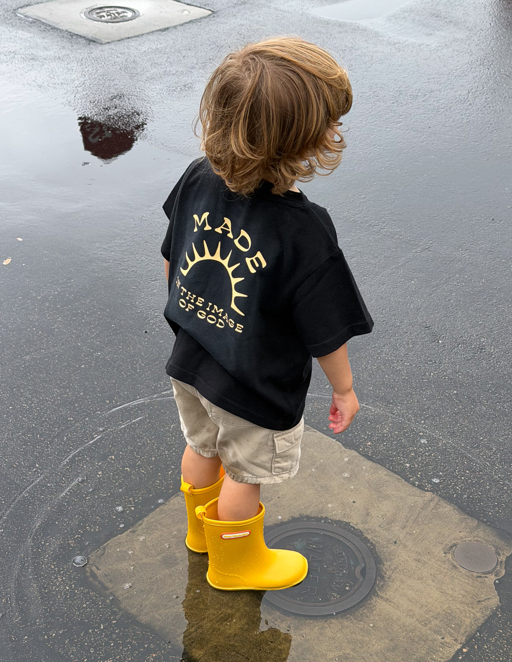 Made in the Image of God Kids Tee - Soft Cotton Crew Neck