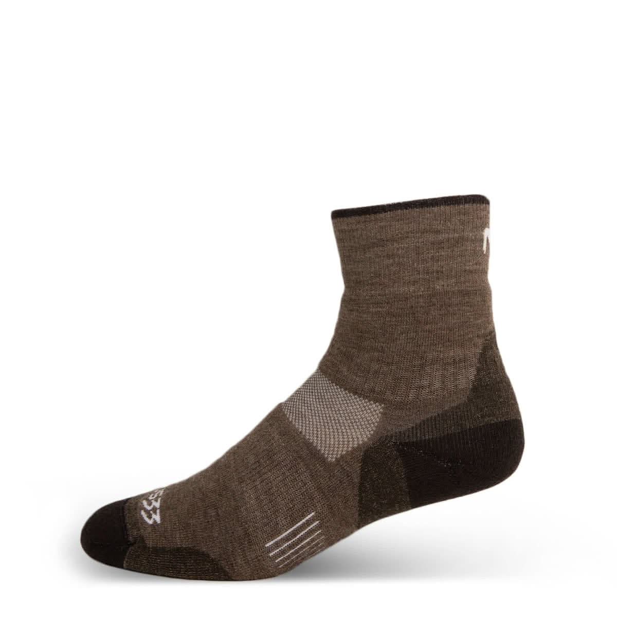 Lightweight Merino Wool Mini Crew Socks for Hiking & Outdoor