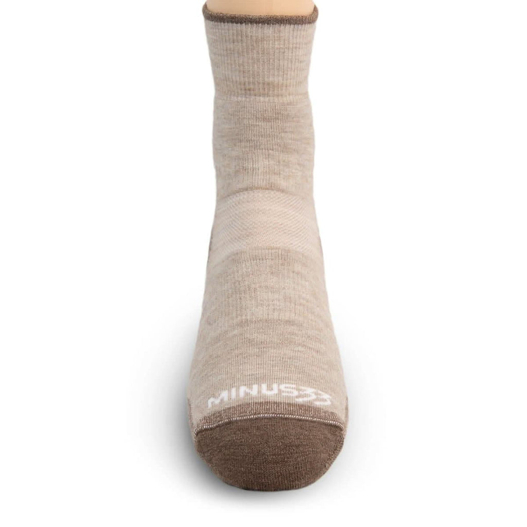 Lightweight Merino Wool Mini Crew Socks for Hiking & Outdoor