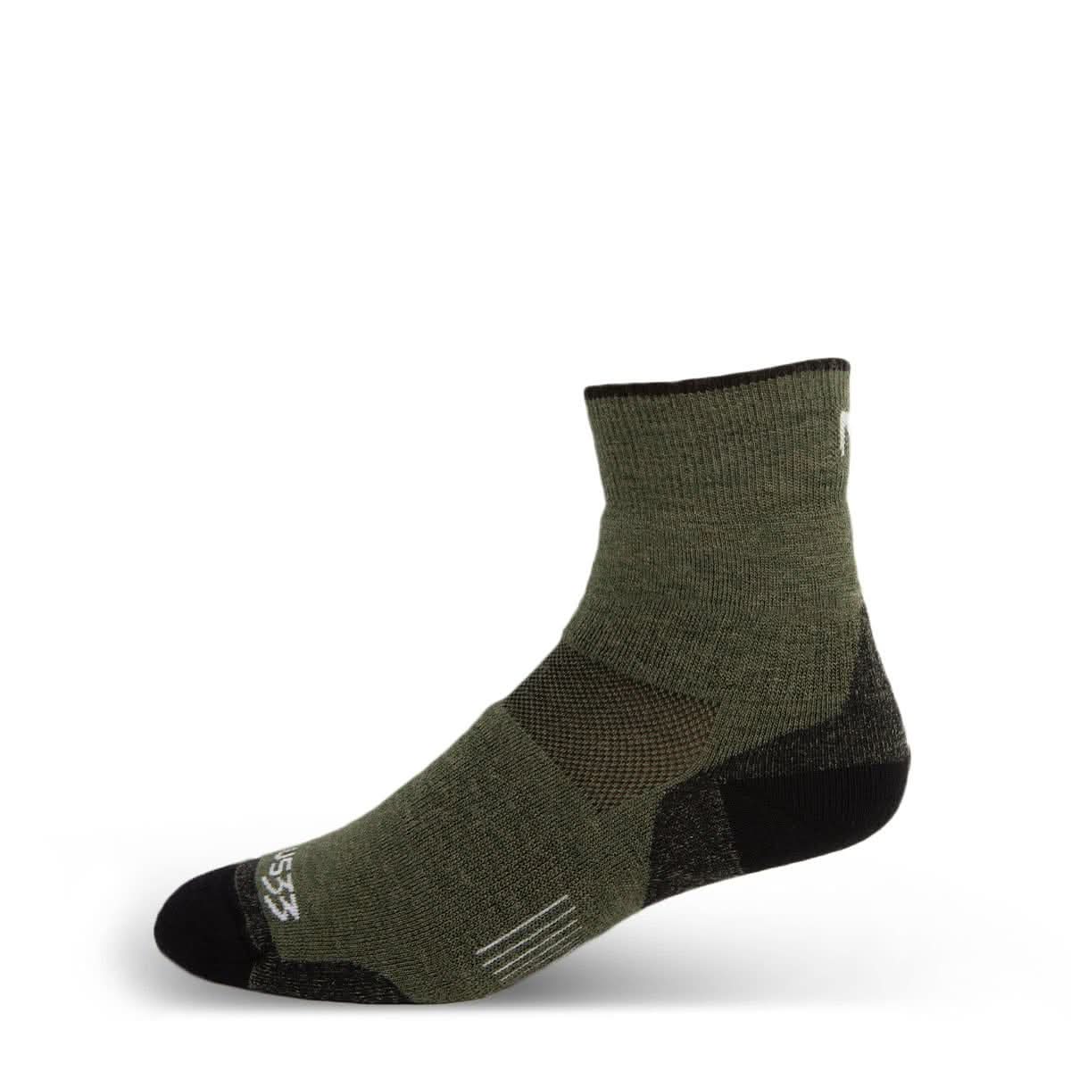 Lightweight Merino Wool Mini Crew Socks for Hiking & Outdoor