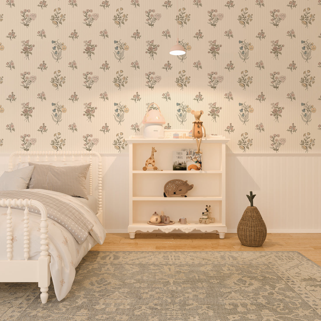 Cosie Floral Wallpaper: Vintage-Inspired Cottagecore Decor