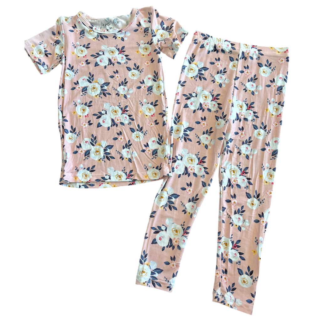 Maggie Floral Bamboo 2-Piece Set