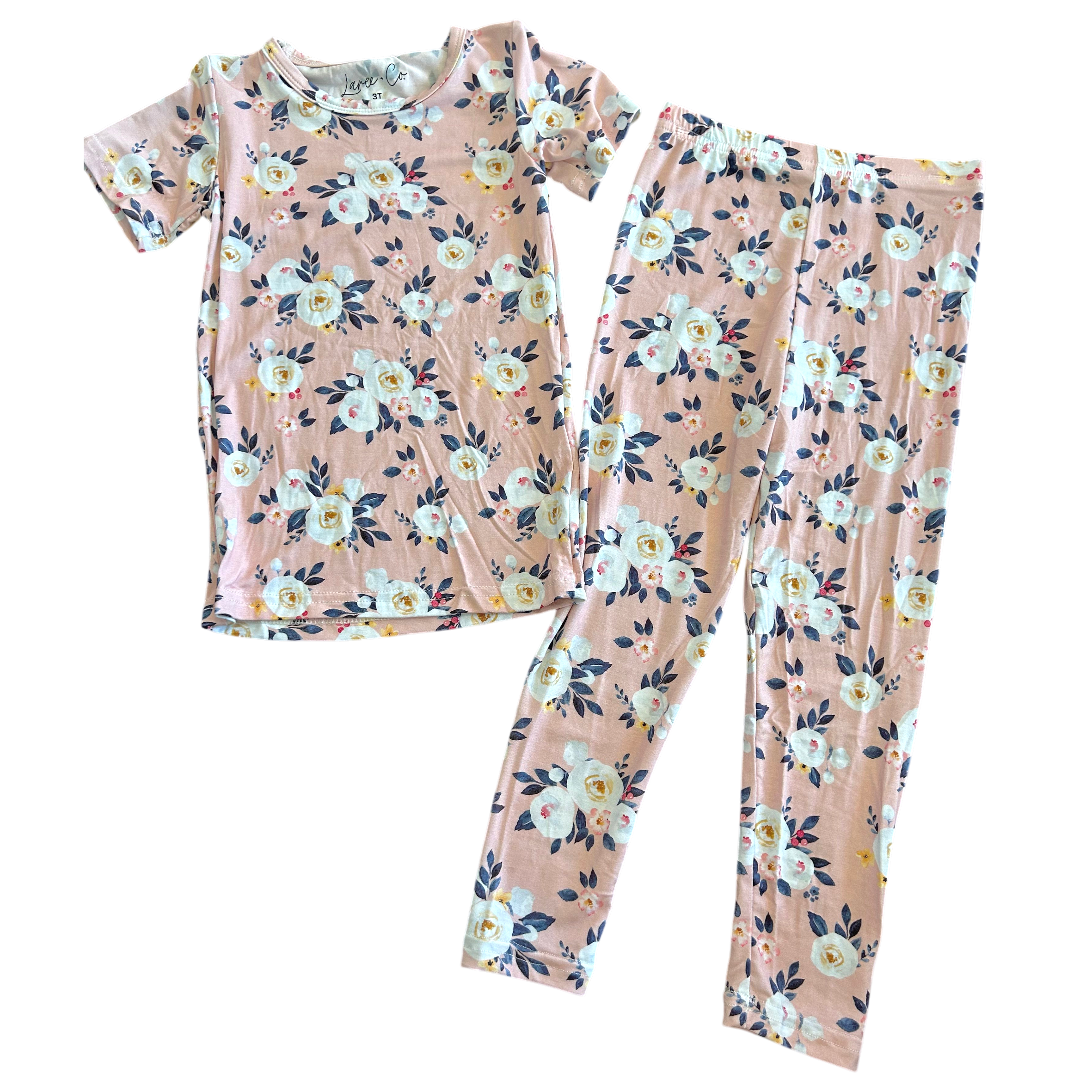 Maggie Floral Bamboo 2-Piece Set