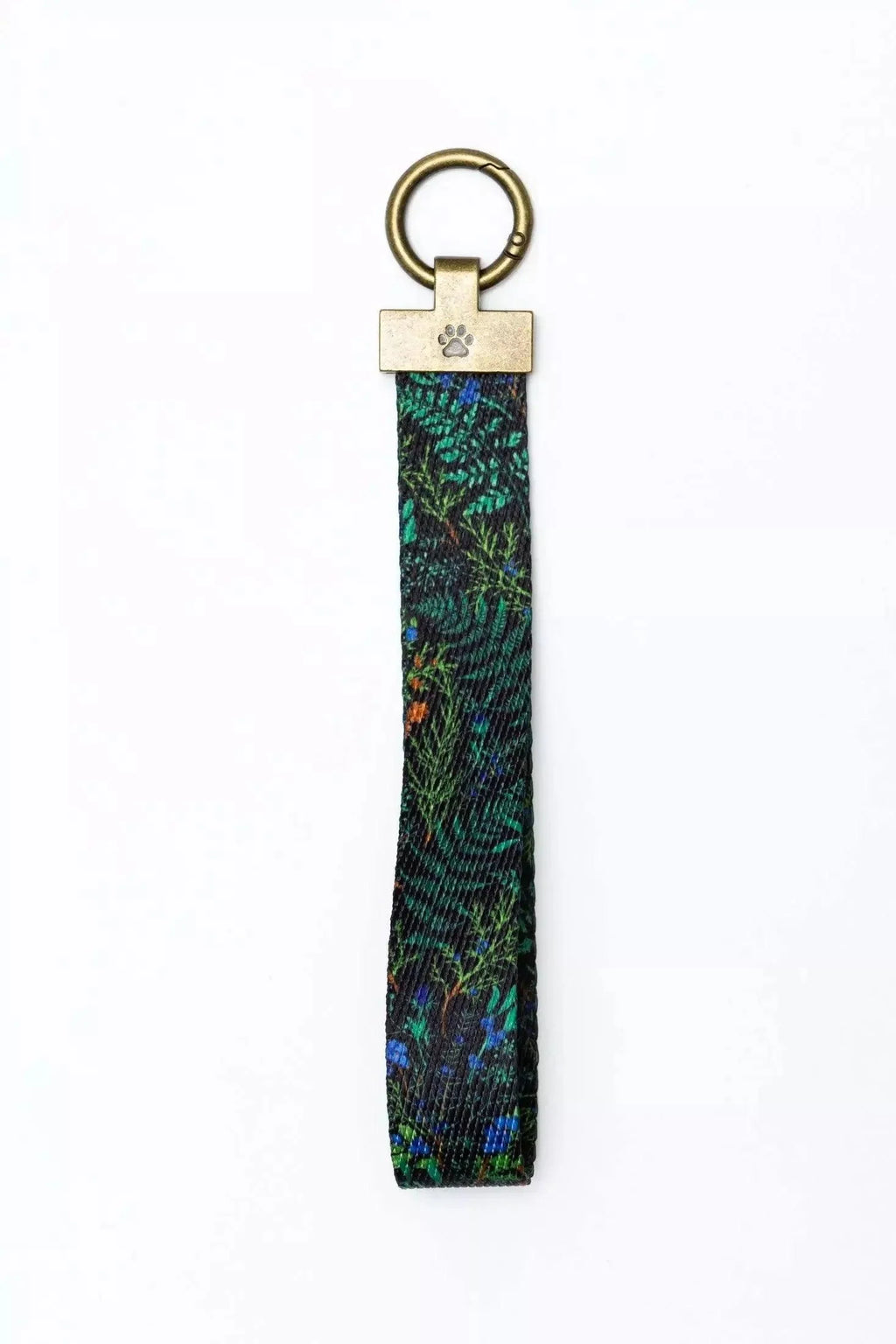 Magical Fern Forest Wristlet Keychain