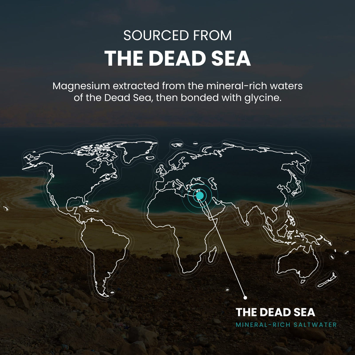 Dead Sea Magnesium Glycinate