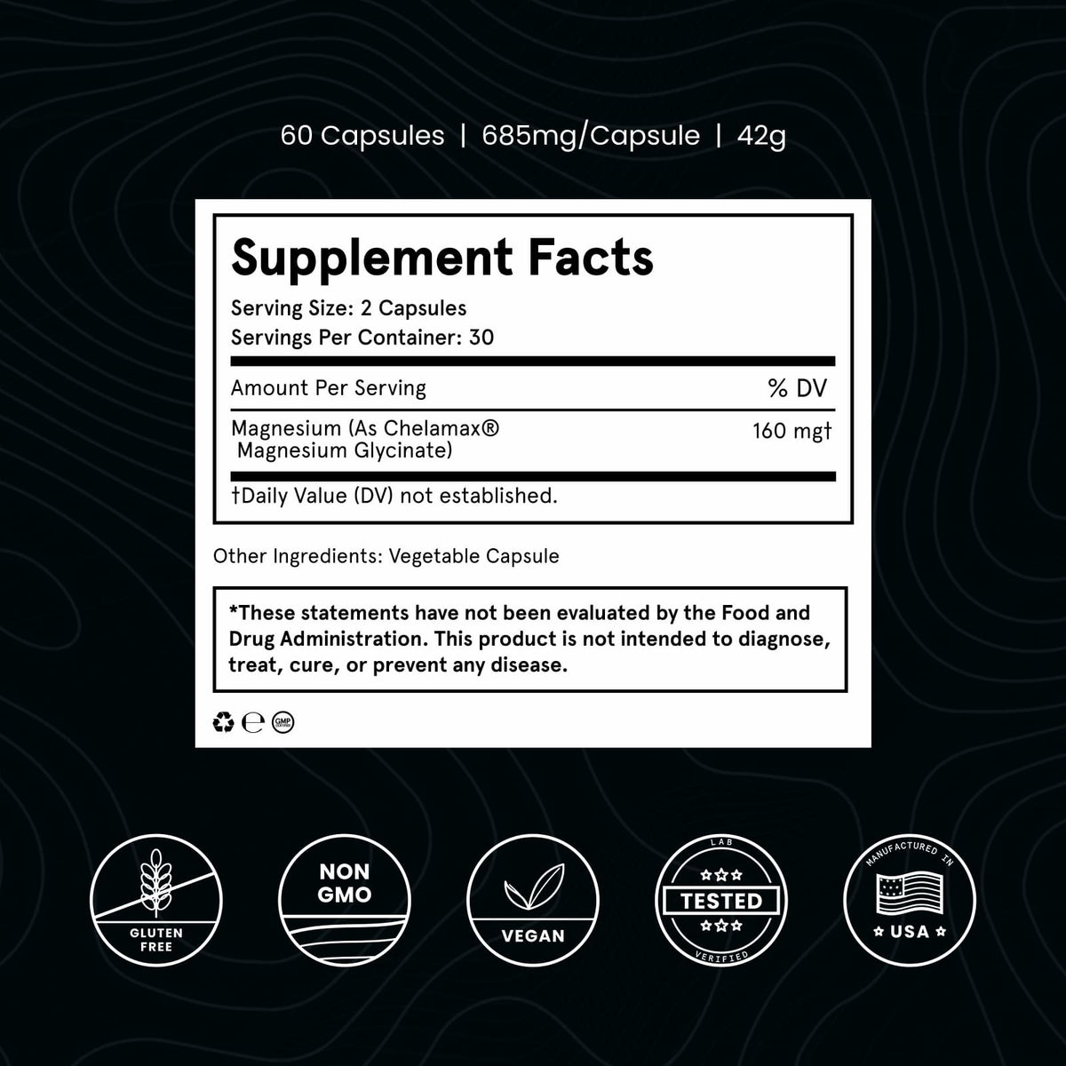 Dead Sea Magnesium Glycinate