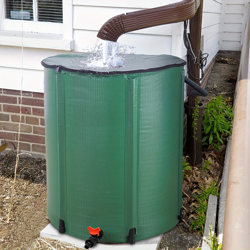 Collapsible Rain Barrel 50-200 Gallon Water Collection Tank