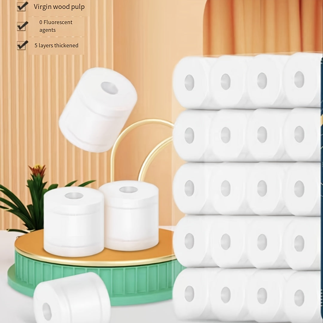 4-Ply Ultra Soft Toilet Paper - Strong Lint-Free Bath Tissue