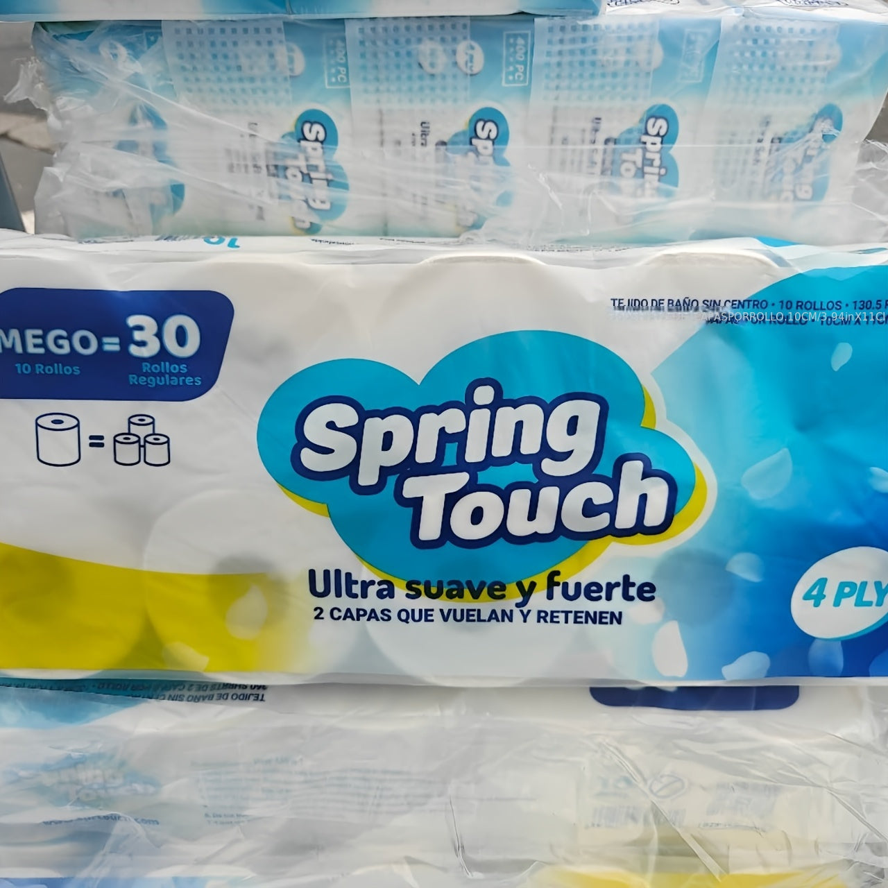 4-Ply Ultra Soft Toilet Paper - Strong Lint-Free Bath Tissue