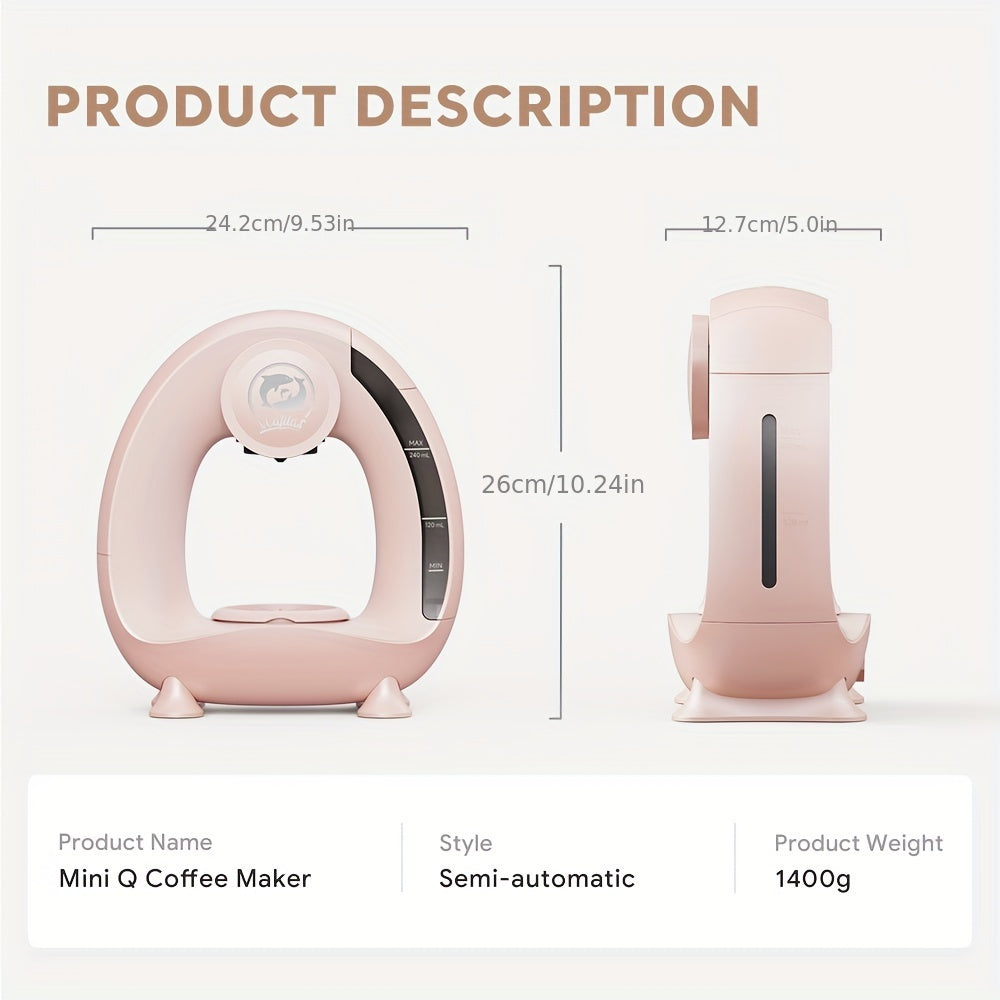 2-in-1 Single Serve Coffee Maker for K-Cup Pods and Ground Coffee