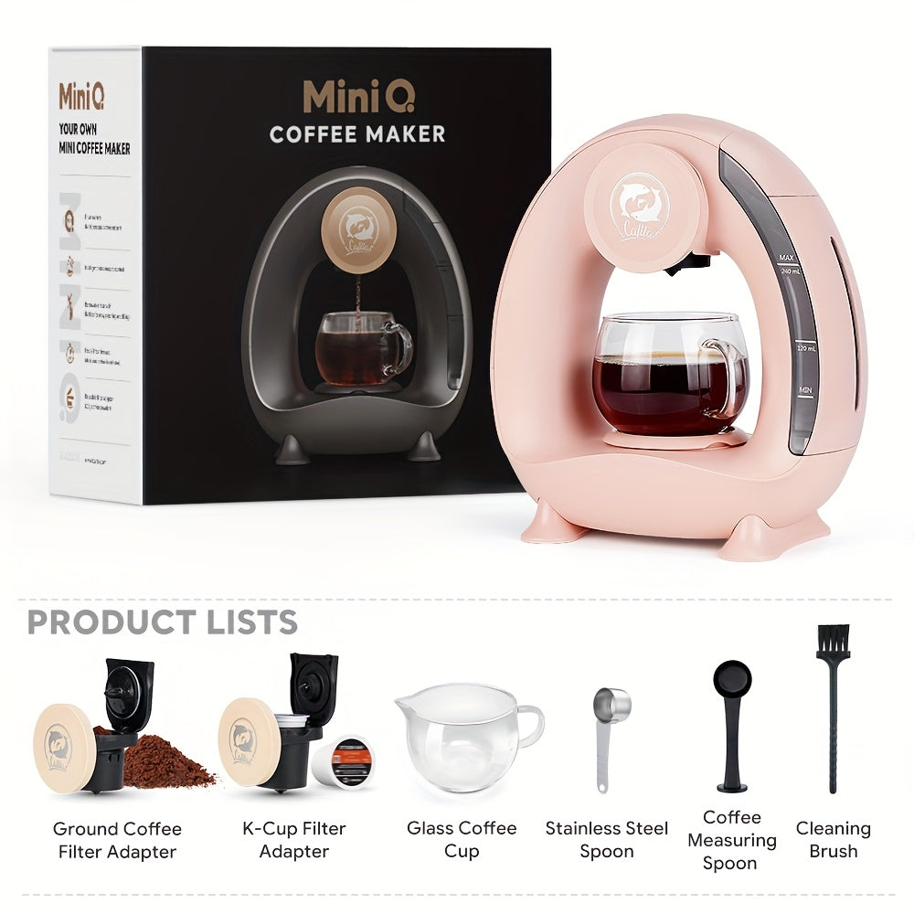 2-in-1 Single Serve Coffee Maker for K-Cup Pods and Ground Coffee