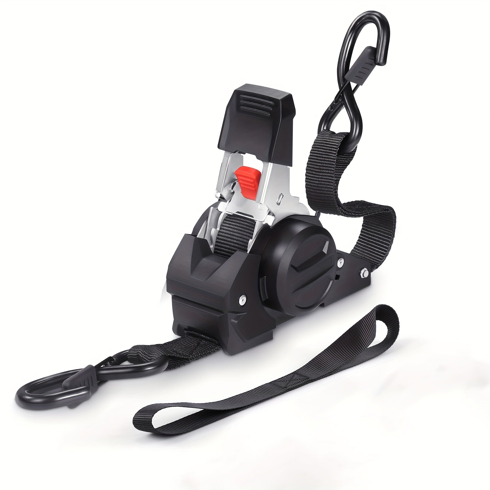 4PCS Retractable Ratchet Tie Down Straps 10FT Heavy Duty