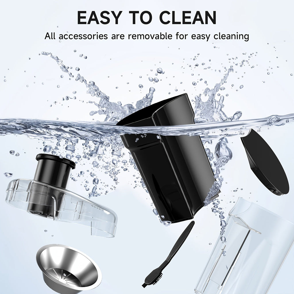 500W Centrifugal Juicer Machine, 3-Speed Fruit & Vegetable Extractor