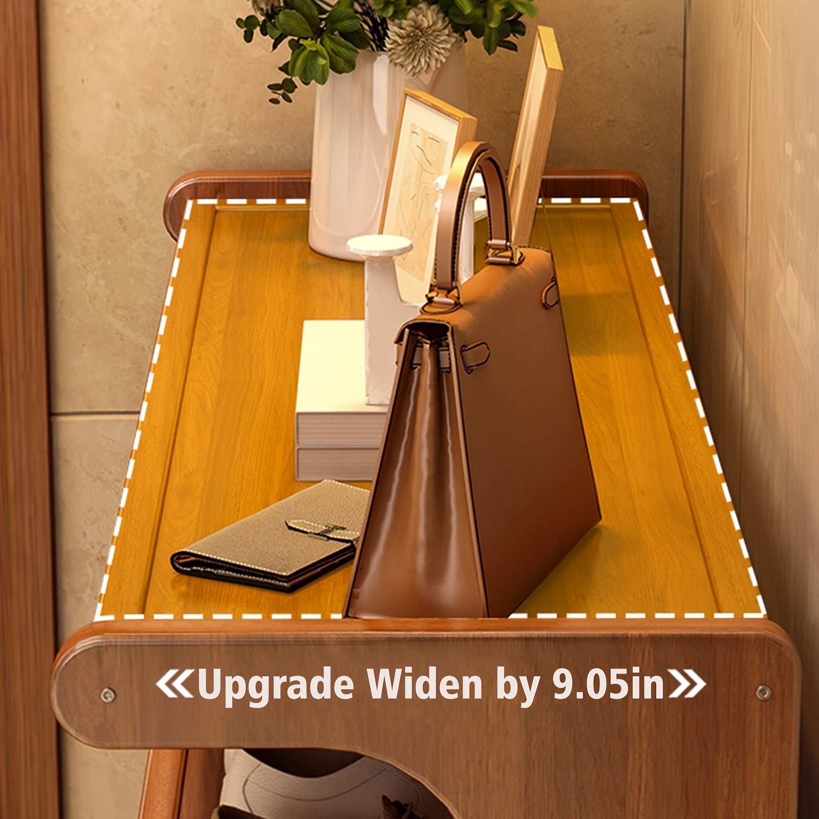 5/6 Tier Bamboo Shoe Rack Organizer for Modern Entryways