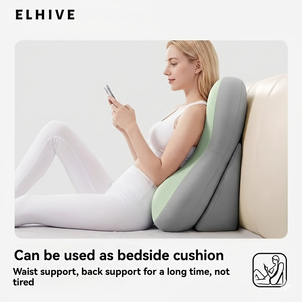 Adjustable Memory Foam Bed Wedge Pillow for Back and Reading Support