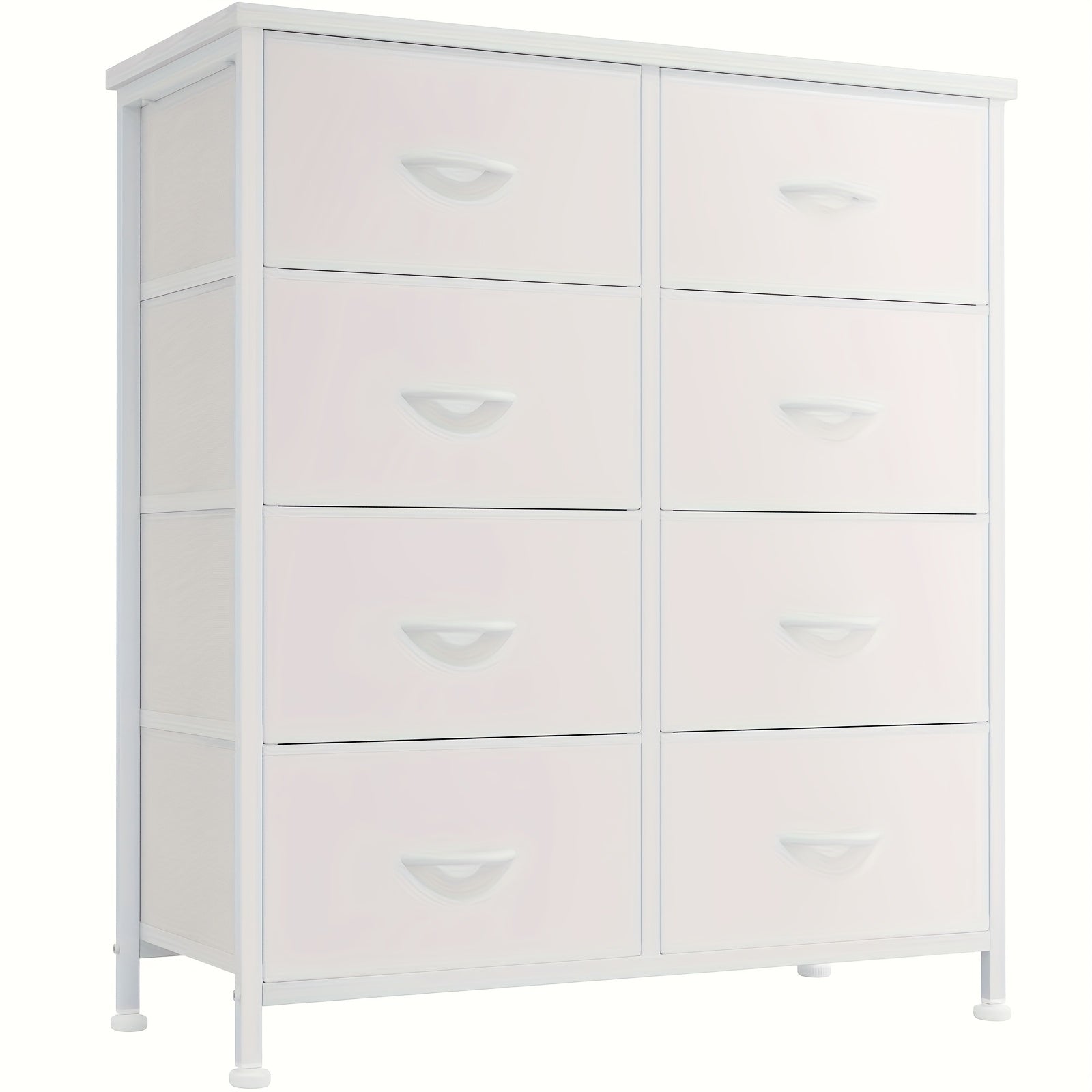 8-Drawer Fabric Dresser Organizer Chest for Bedroom and Hallway