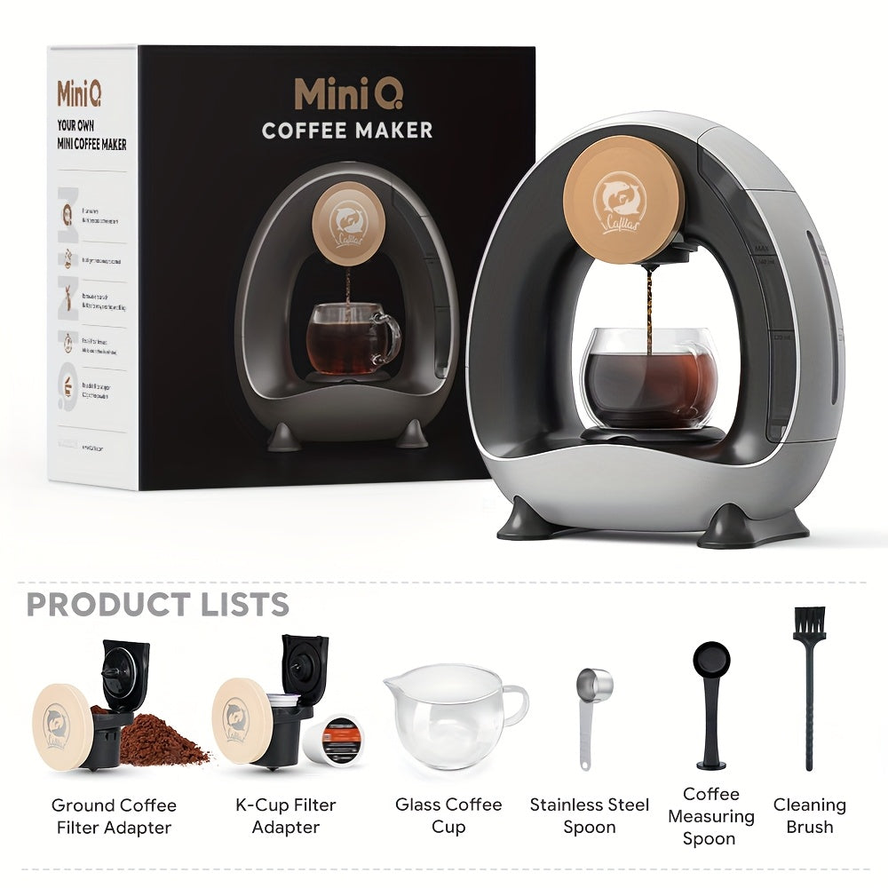 2-in-1 Single Serve Coffee Maker for K-Cup Pods and Ground Coffee