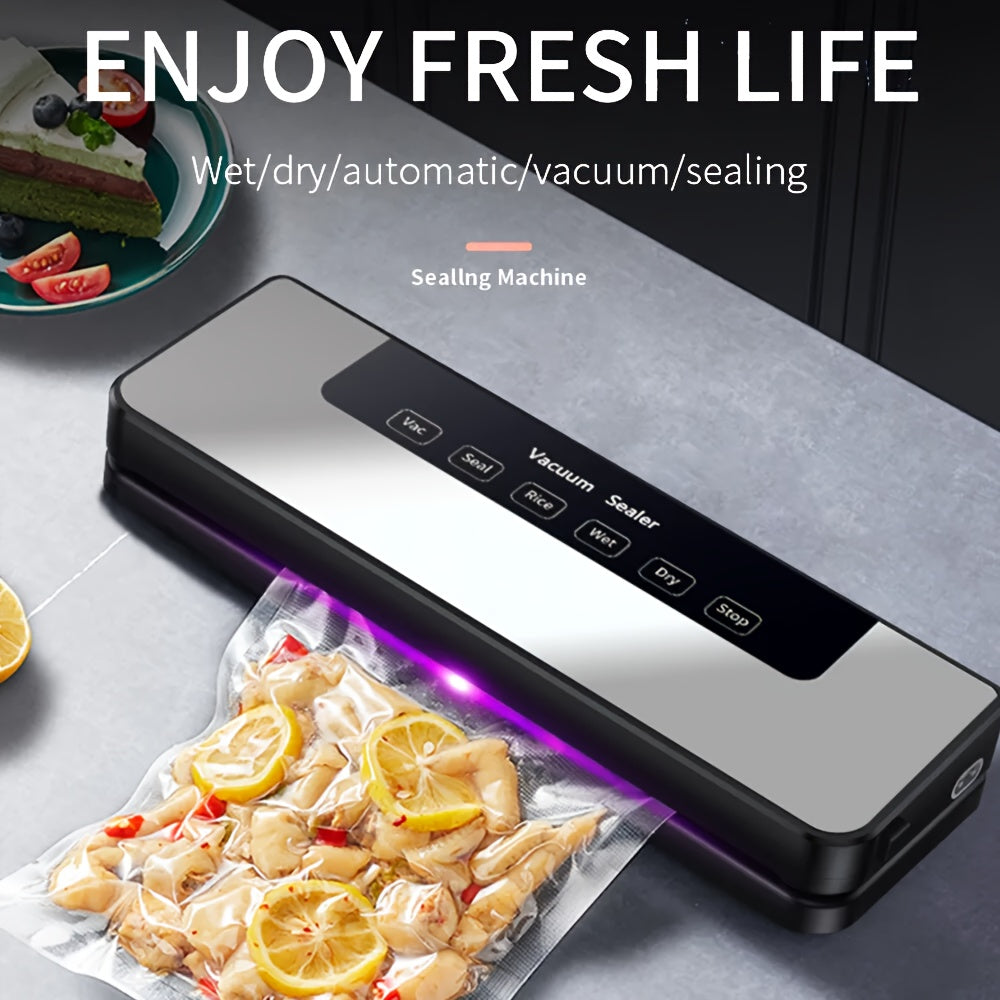 Automatic Food Vacuum Sealer Machine with 50 Bags