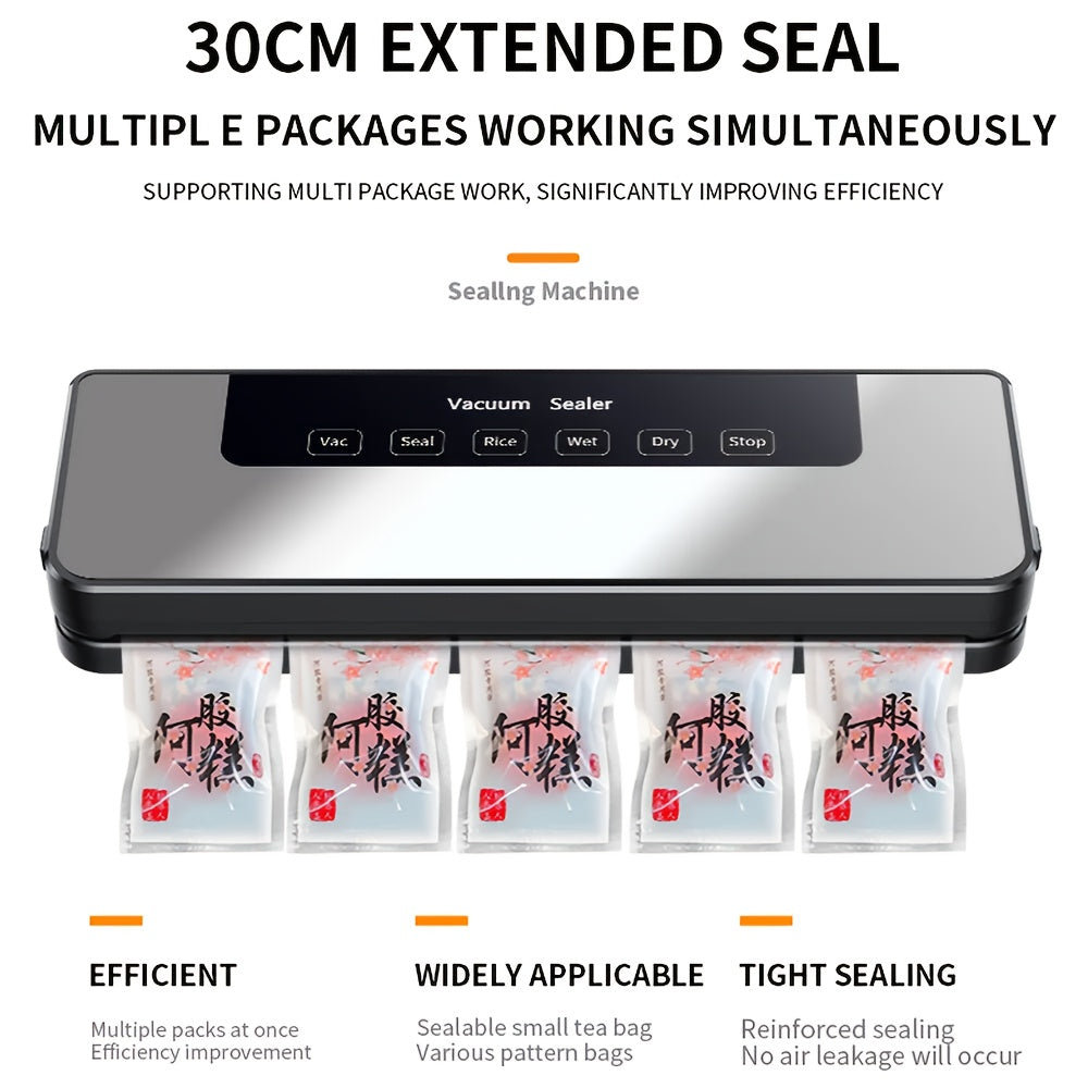 Automatic Food Vacuum Sealer Machine with 50 Bags