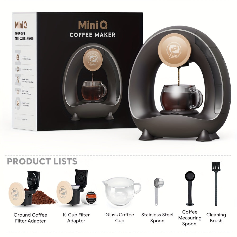 2-in-1 Single Serve Coffee Maker for K-Cup Pods and Ground Coffee