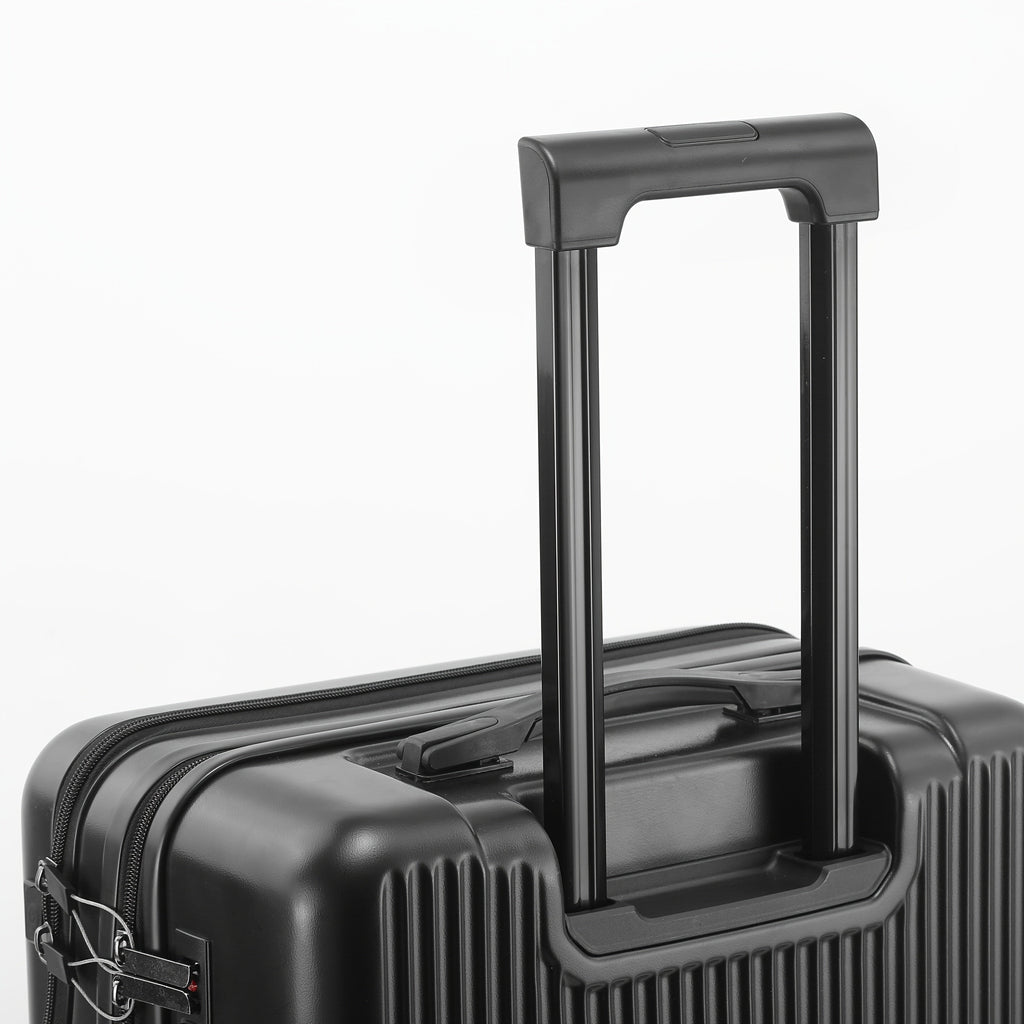 Modern Hard Shell Carry-On Suitcase with Laptop Pocket & TSA Lock