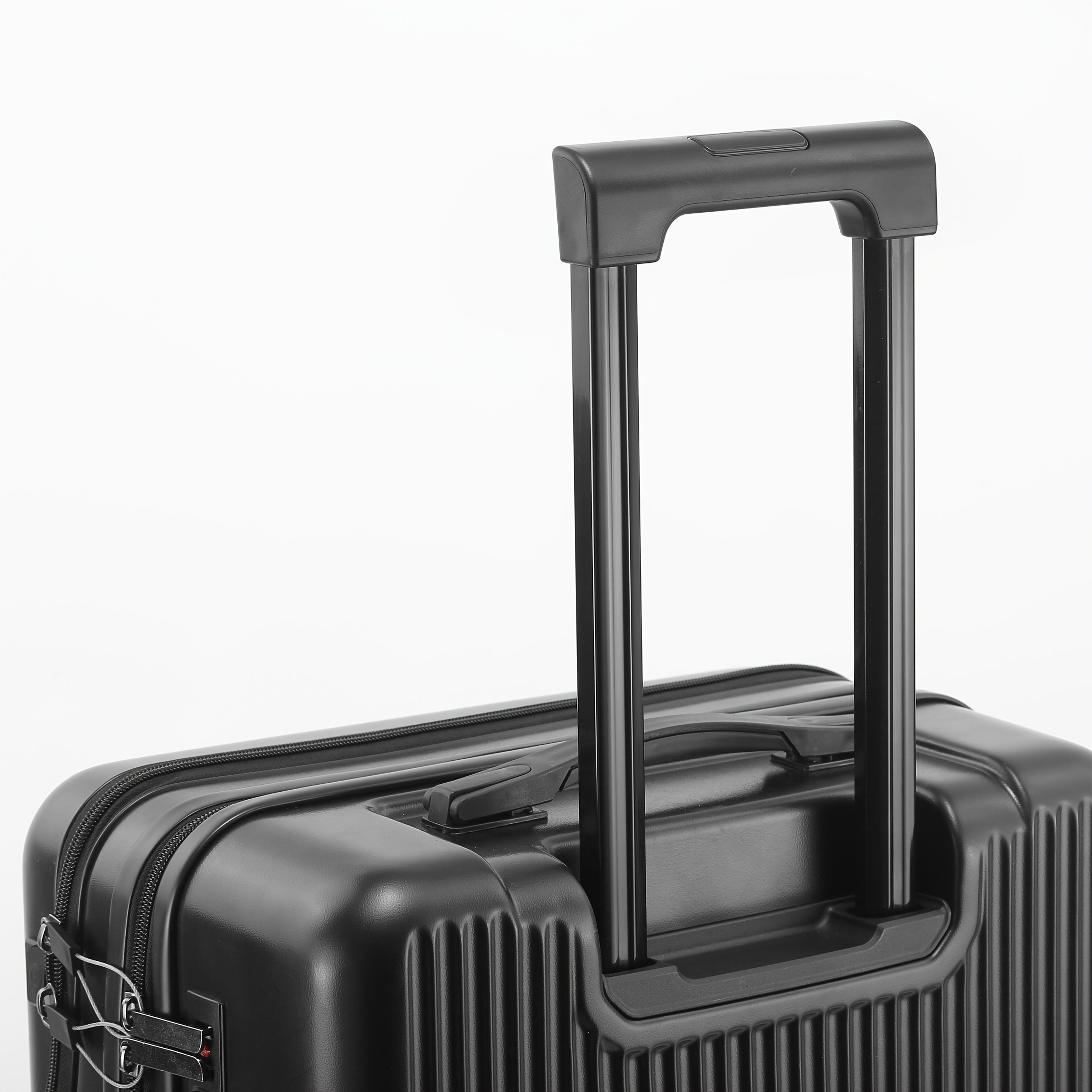 Modern Hard Shell Carry-On Suitcase with Laptop Pocket & TSA Lock