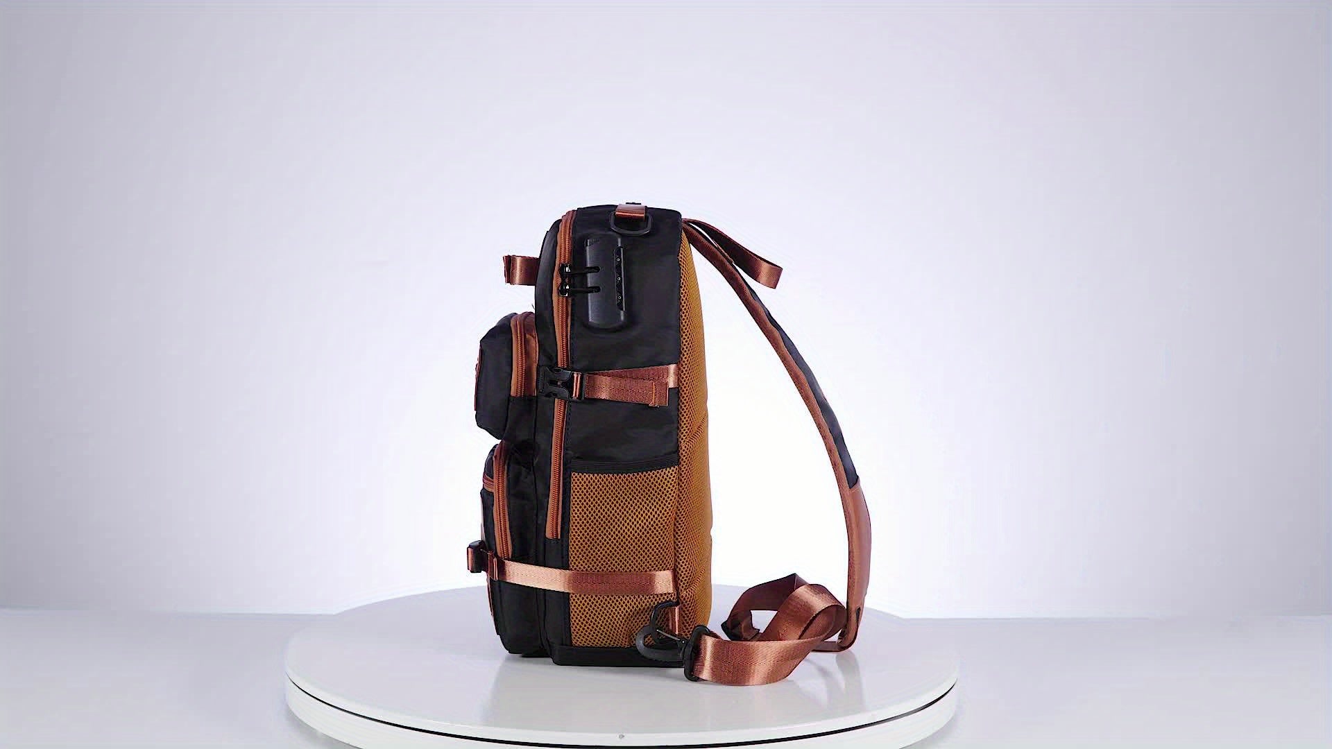 Anti-Theft Sling Bag Crossbody Chest Backpack with USB Waterproof