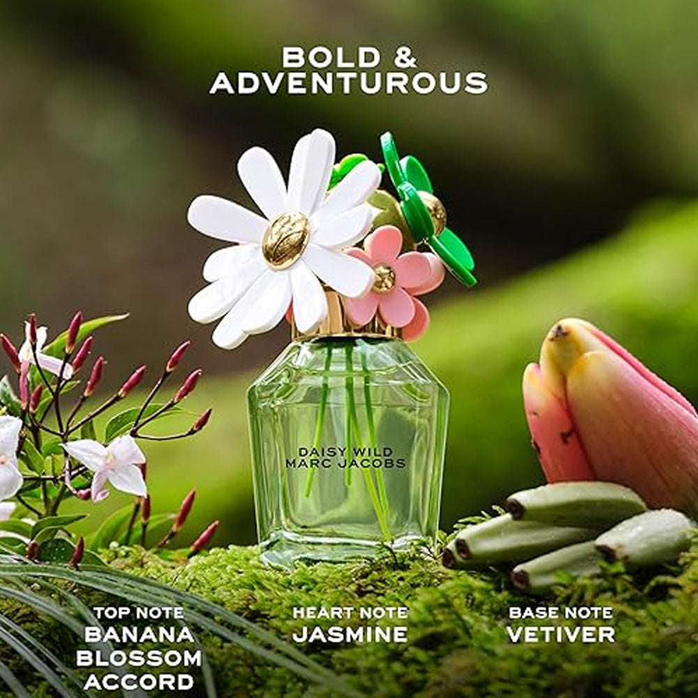 Daisy Wild Eau de Parfum – Adventurous Banana Blossom & Floral Scent