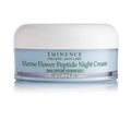 Jar of Eminence Marine Flower Peptide Night Cream for overnight skin repair and hydration