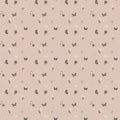 Marlo Floral Wallpaper in Pink and Sage-Green - Boho Nursery Decor