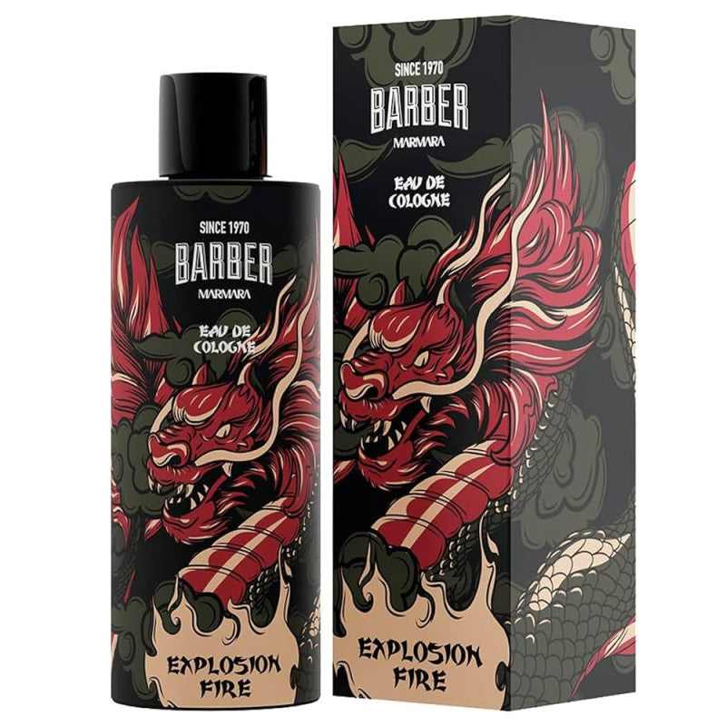 Explosive Fire Aftershave Cologne 500ml - Invigorating Barber Scent