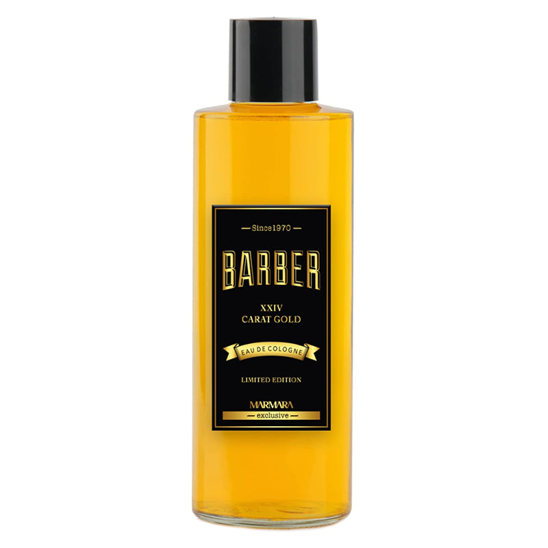 Marmara Barber Aftershave Cologne Gold 500ml professional soothing formula