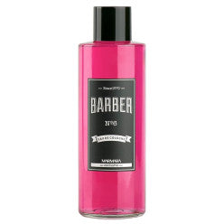Marmara Barber Aftershave Cologne No.6 in pink packaging, 500ml professional size.