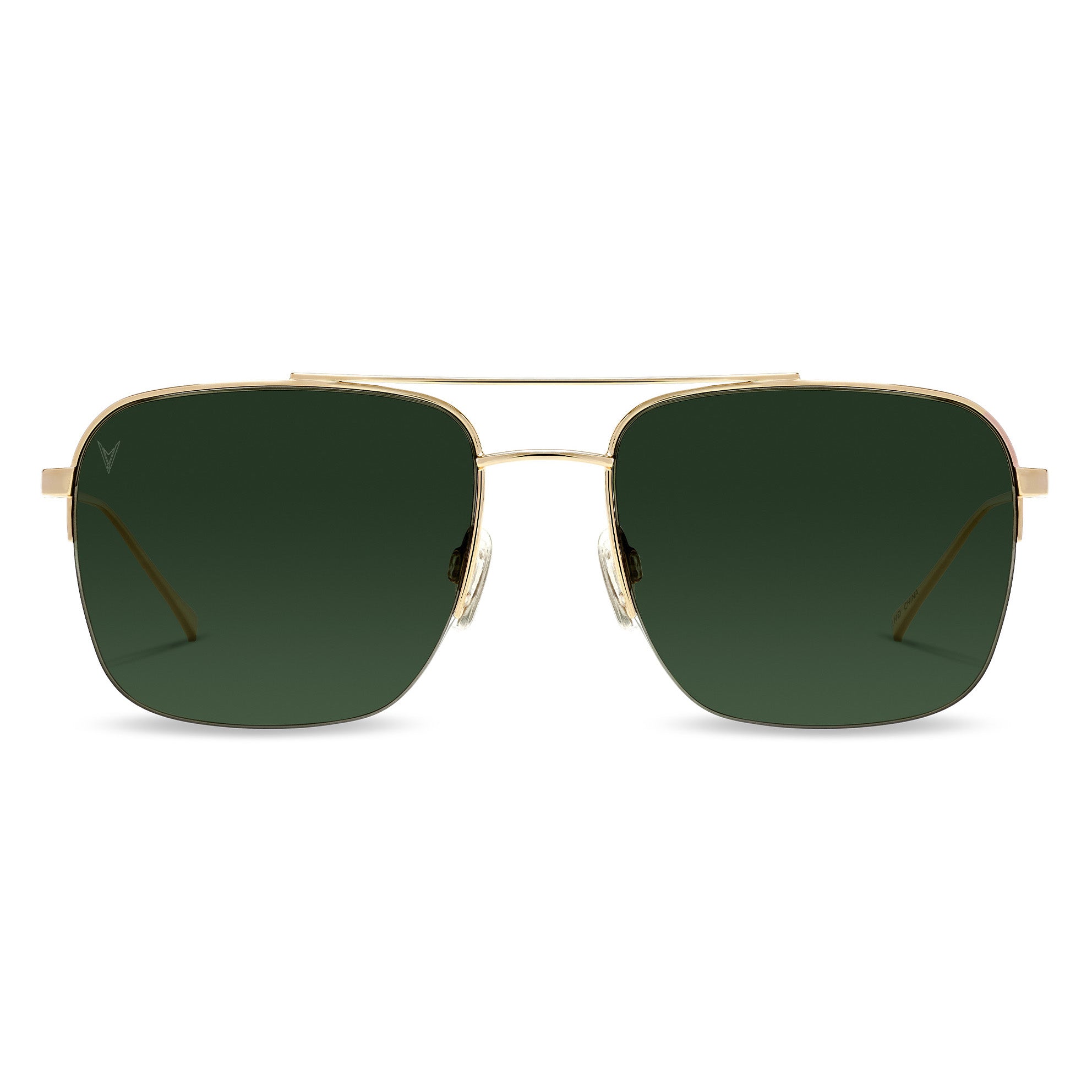 The Marshall navigator sunglasses in gold frame