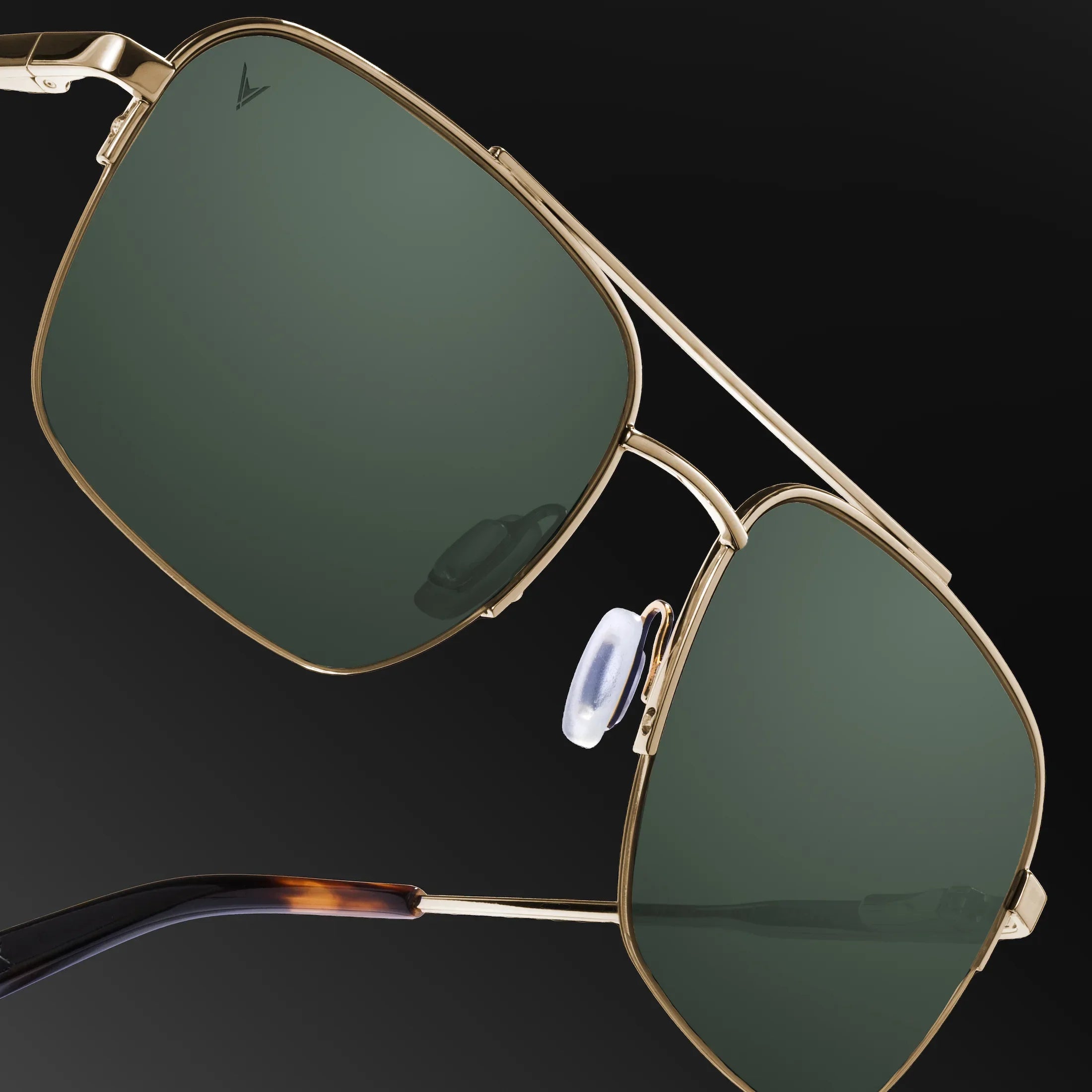 The Marshall Navigator Sunglasses in Gold Finish