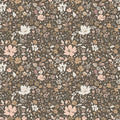 Martie Floral Removable Wallpaper in Pink and Sage-Green