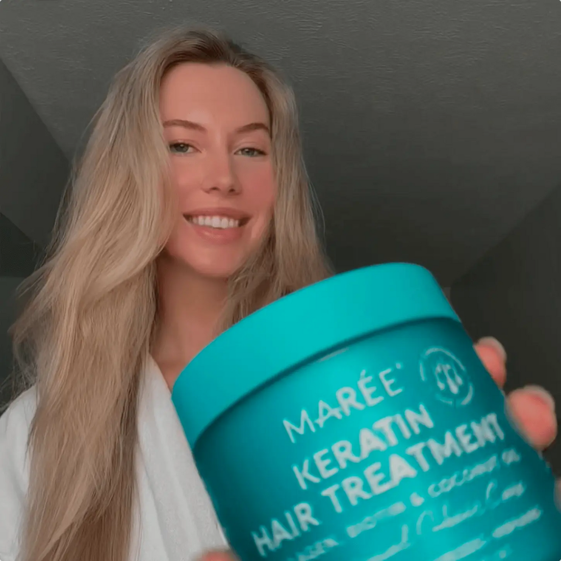 Keratin Hair Mask with Biotin and Collagen for Damaged Hair - Image 2