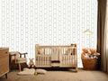 Maverick Striped Wallpaper - Blue & White Nautical Nursery