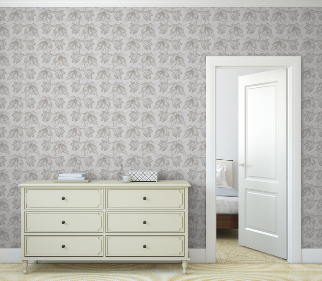 Maya Wallpaper Peel and Stick Floral Removable Wall Decor