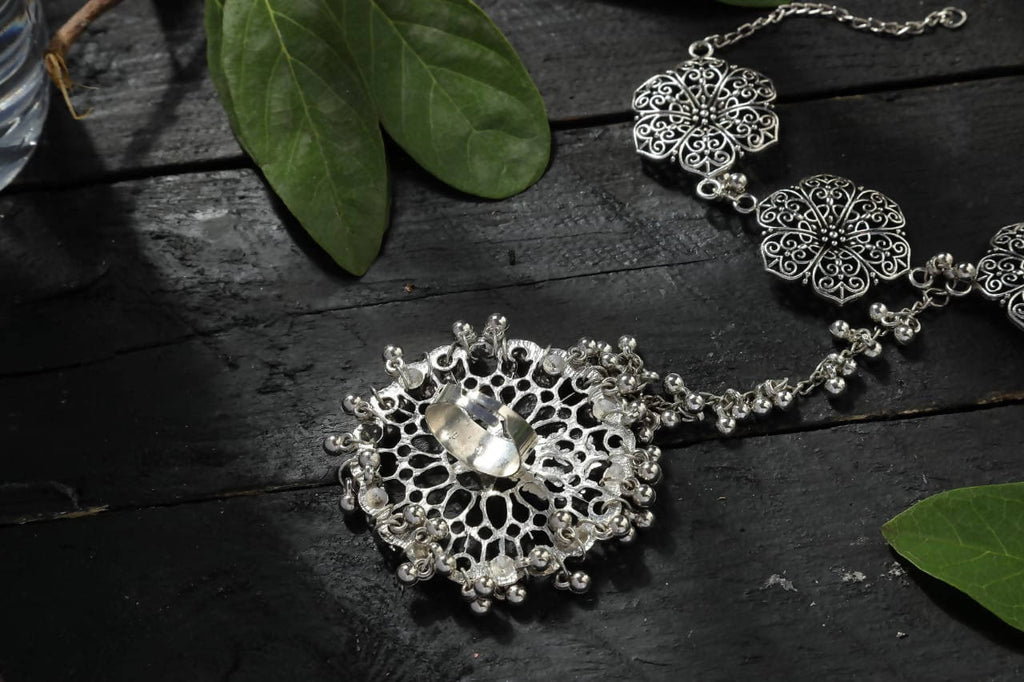 Trendy Oxidised Silver Plated Bracelet for Women