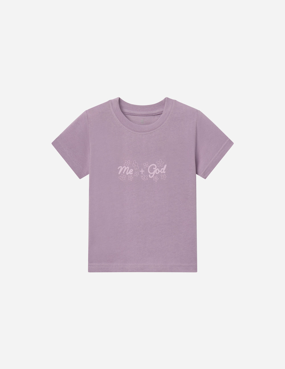 Me Plus God Kids Tee - Comfortable Oversized Christian Graphic Top