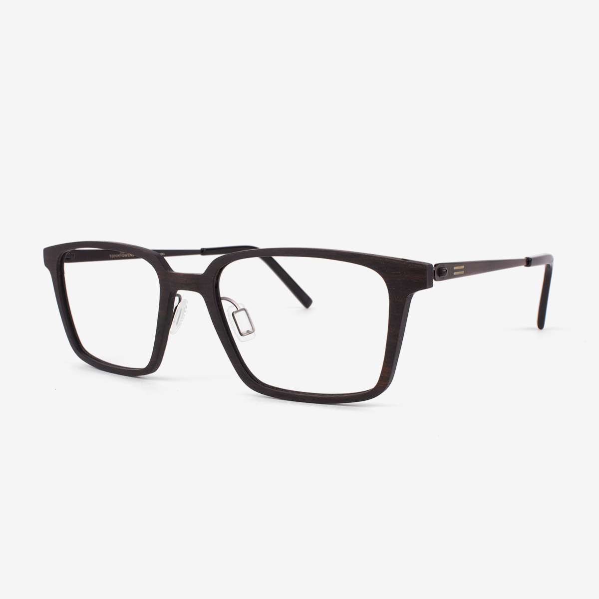 Melbourne Metal and Wood Eyeglasses with Modern Clean Lines