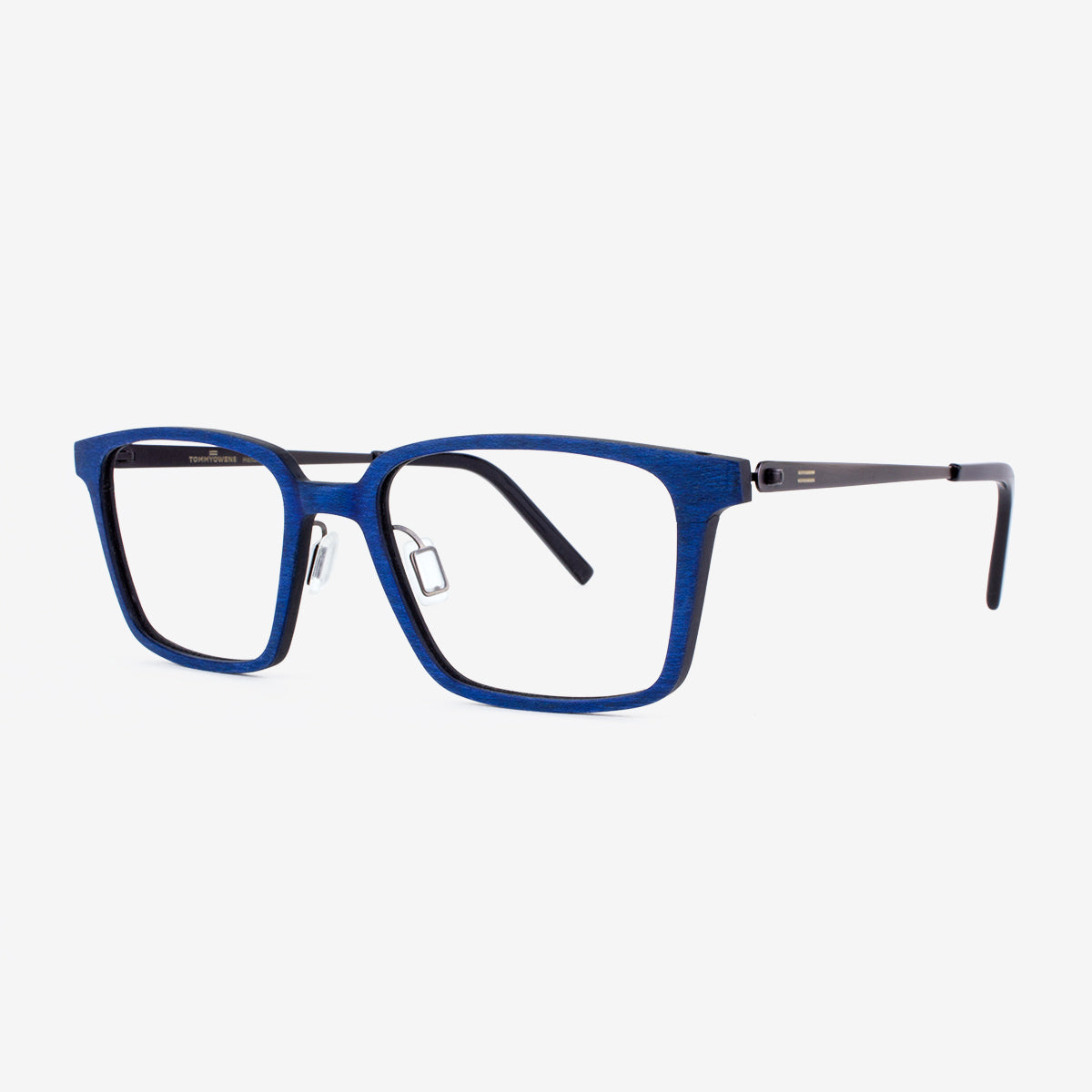 Melbourne Metal and Wood Eyeglasses with Modern Clean Lines