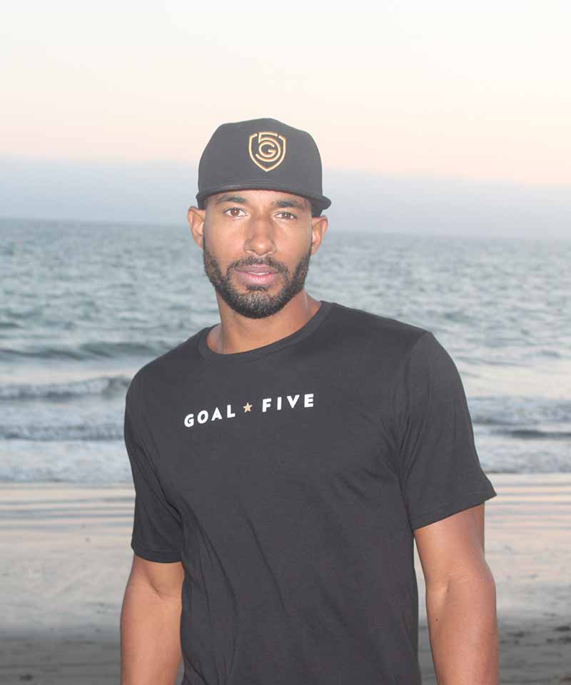 Men's Black Cotton Graphic Soccer T-Shirt - Image 3