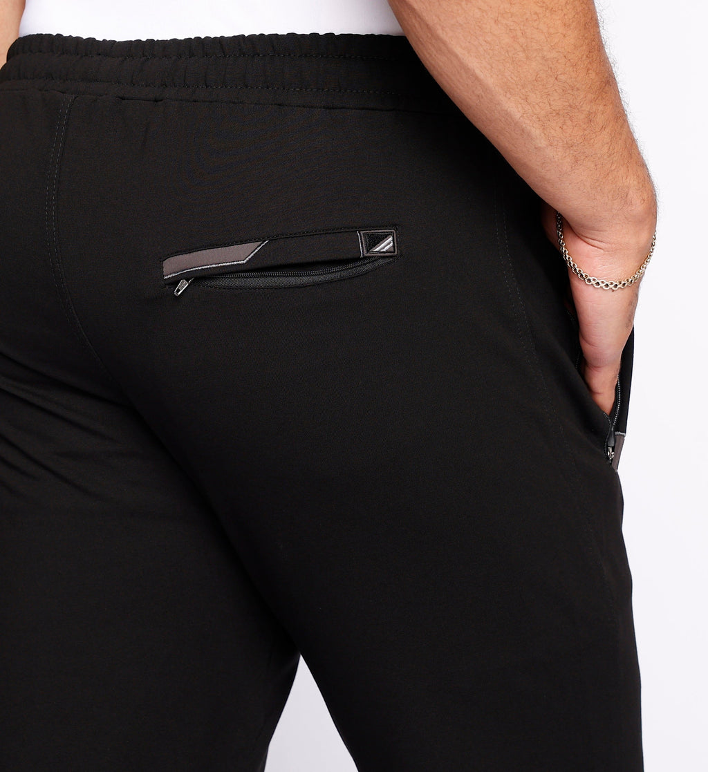 Men's Athletic Straight Fit Sweatpants in Grey