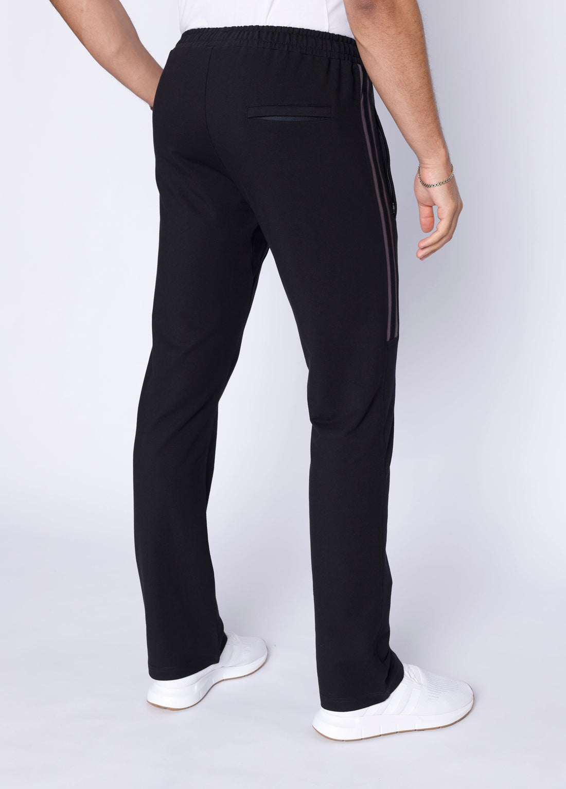 Ultimate Flex Athletic Sweatpants in Black with Custom Inseam - Image 2