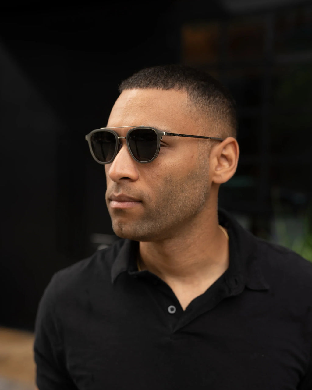 The Booker Sunglasses in Lagoon - Premium Acetate & Steel Frame