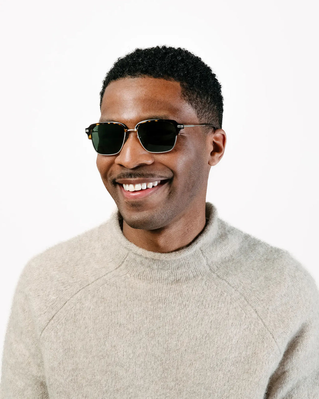 The Murphy Polarized Sunglasses in Barrel Tort