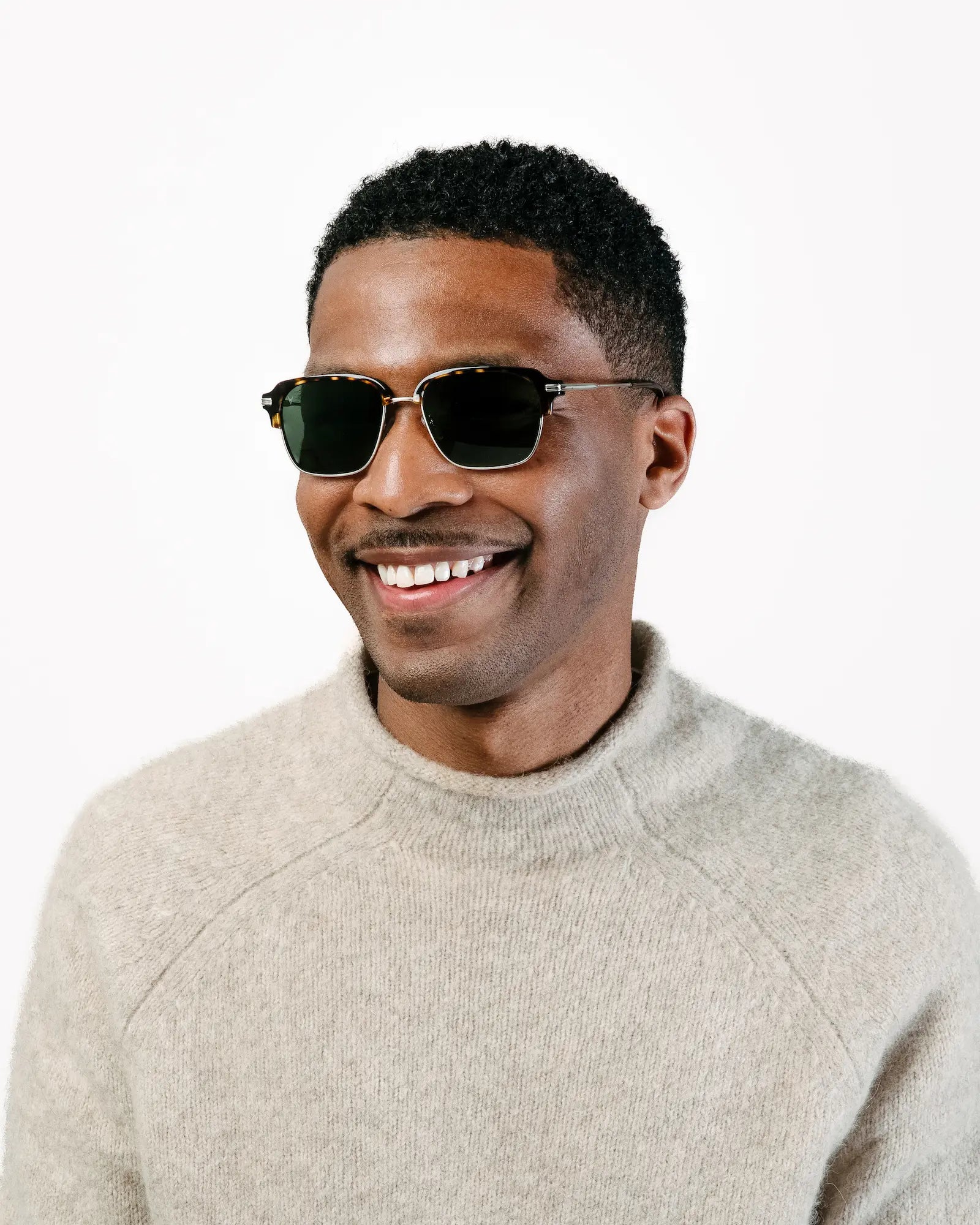 The Murphy Polarized Sunglasses in Barrel Tort