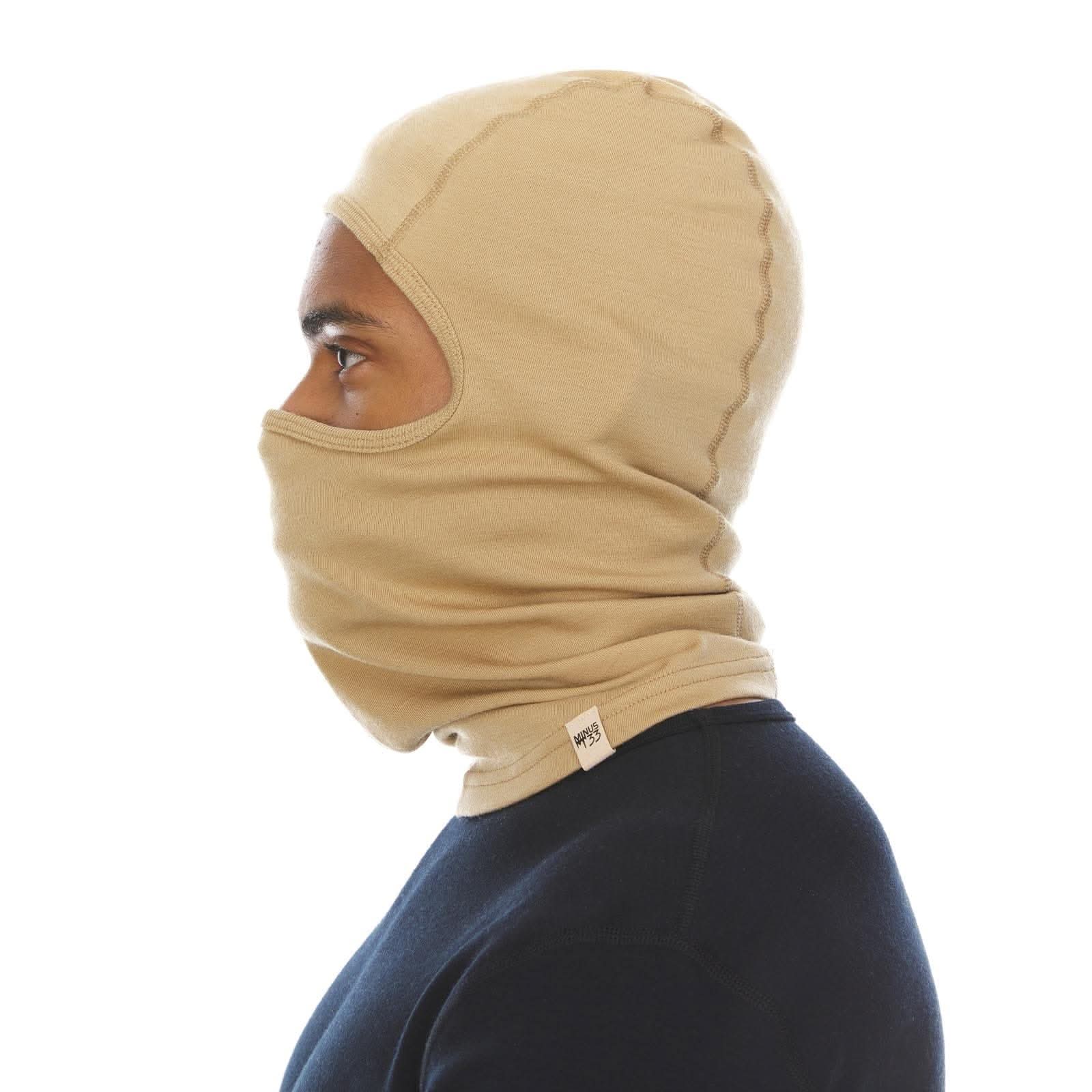 Midweight Merino Wool Balaclava Ski Mask for Winter Sports